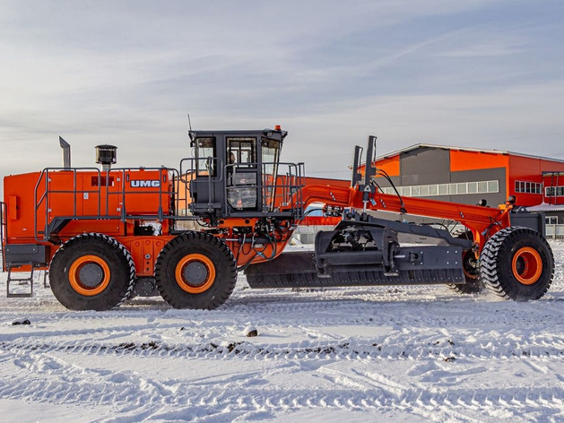 Самый мощный автогрейдер в России выпустили на челябинском заводе