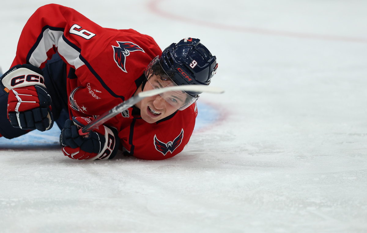    Нападающий "Вашингтона" Райан Леонард  Patrick Smith/Getty Images