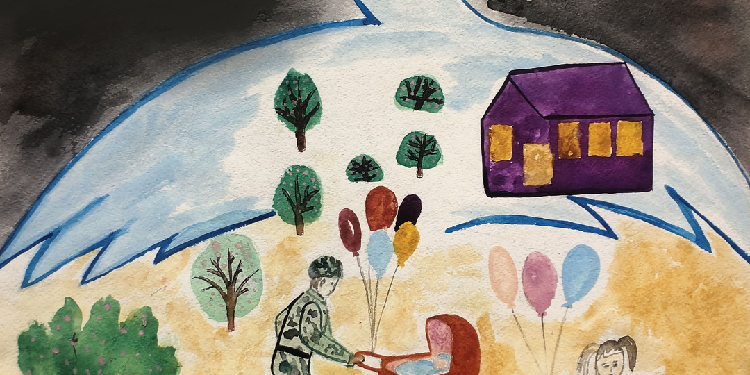 Выставка рисунков детей города Луганска «Вера. Надежда. Любовь»