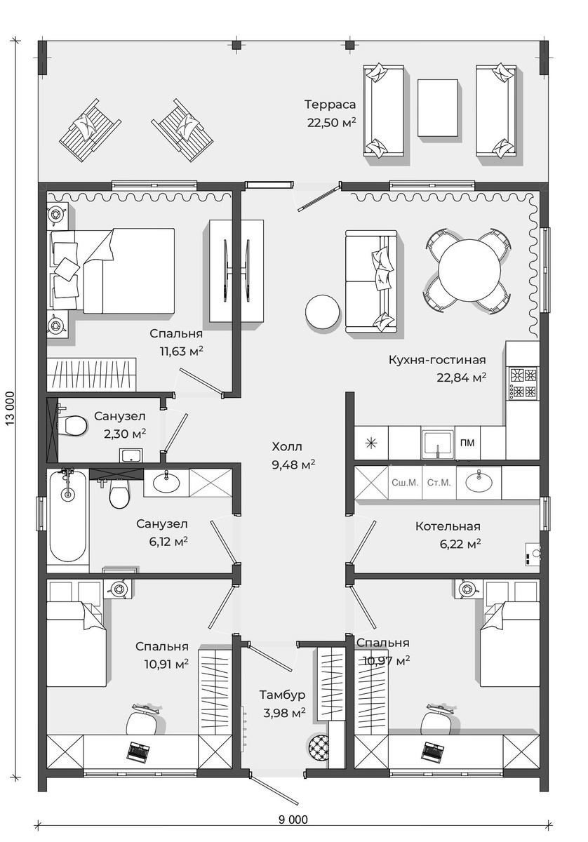 Планировки проекта "Нагано"