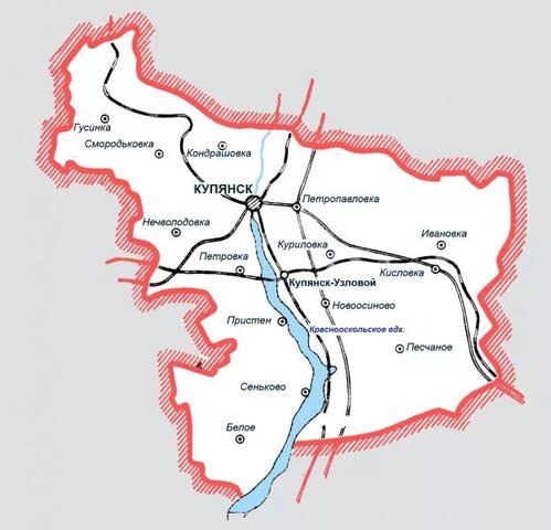 Купянск и Купянский район. Из открытых источников.