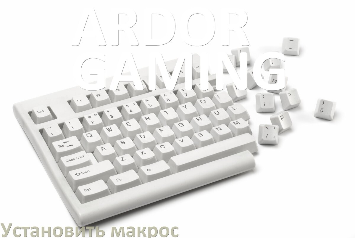 
Как на любую клавиатуру ARDOR GAMING установить макрос