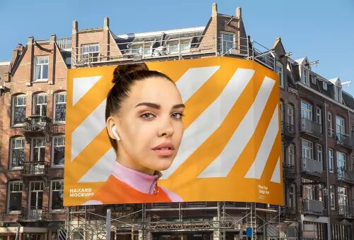 Описание: Баннер на фасаде офлайн-точки продаж.
Источник: Unsplash