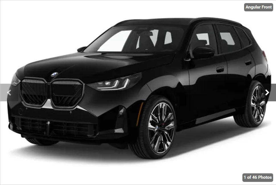 BMW X3 30Li спереди