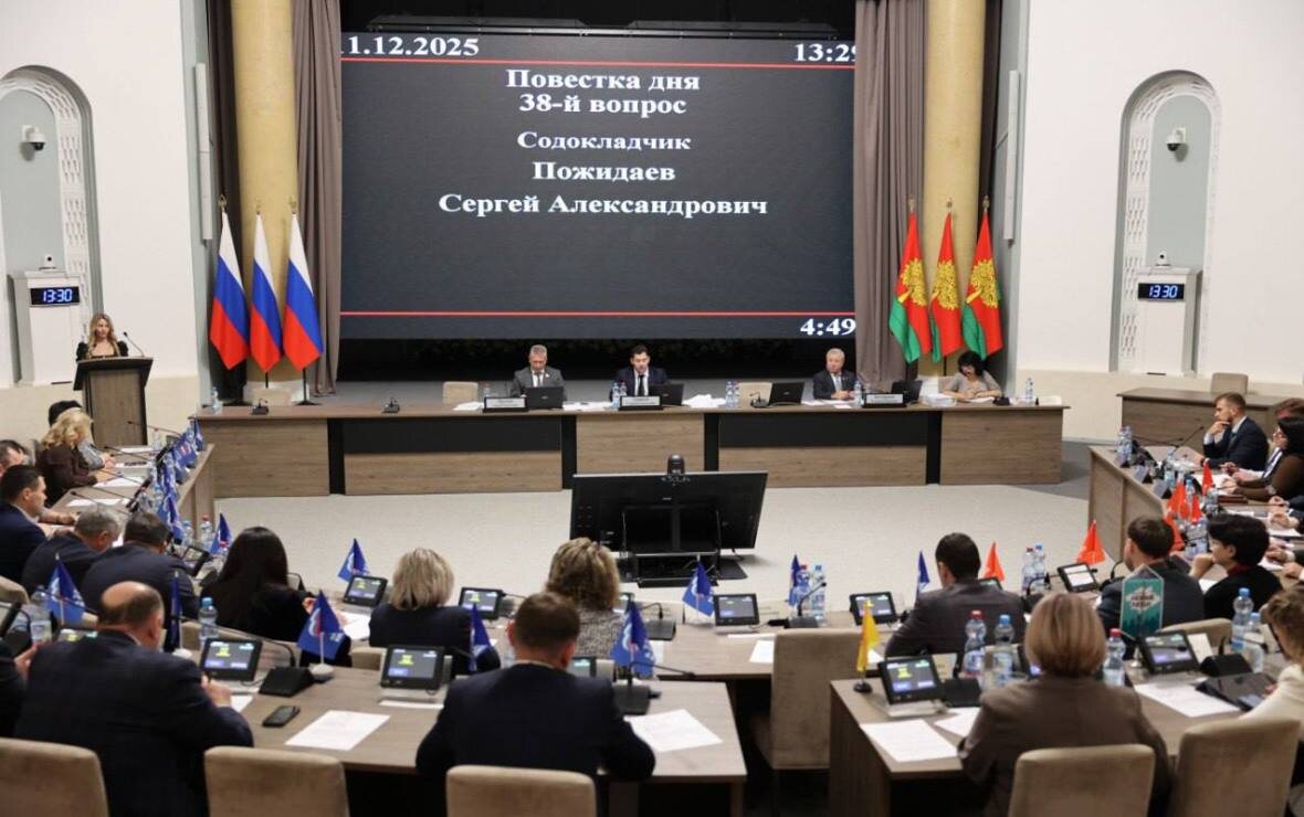 Фото: пресс-служба Липецкого областного Совета депутатов