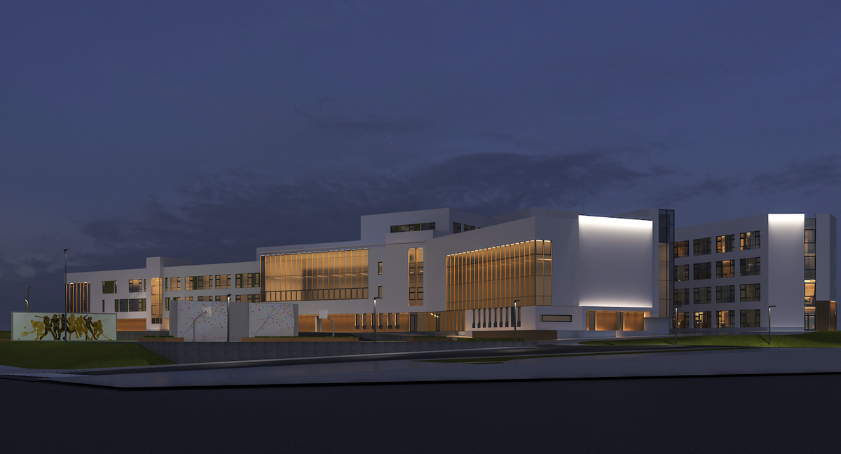 Новое здание гимназии № 116 