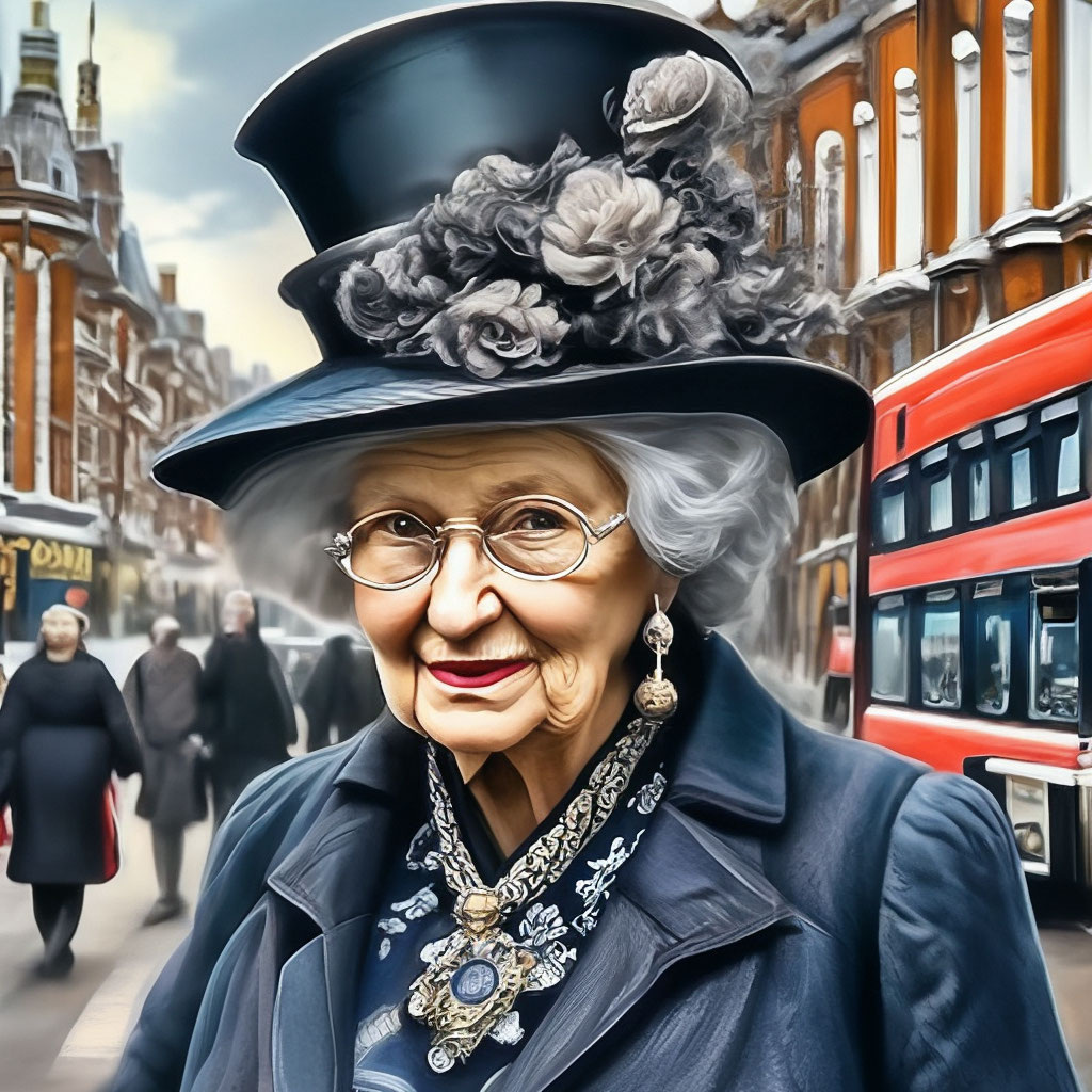 Старушка решила переехать жить в Лондон