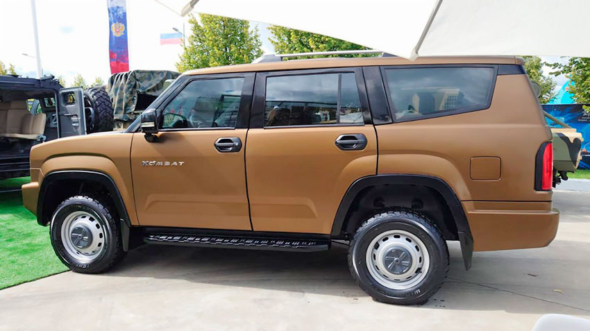 «Комбат» - мечта русского мужика. Настоящая рама, честный дизель и 4x4.