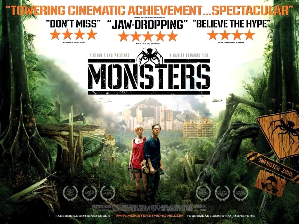 «Монстры» (2010) Режиссер Гарет Эдвардс