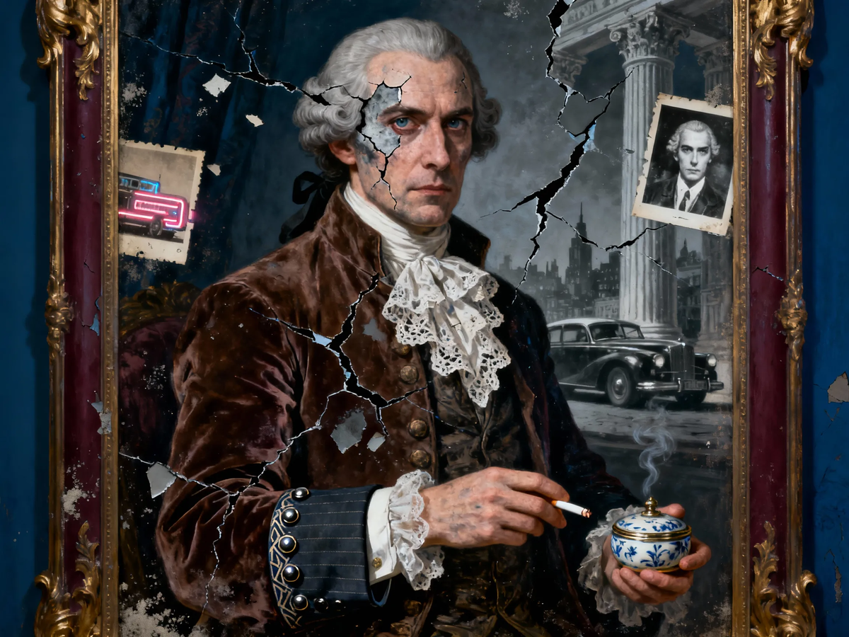 Это как раз он... Человек из зеркала...