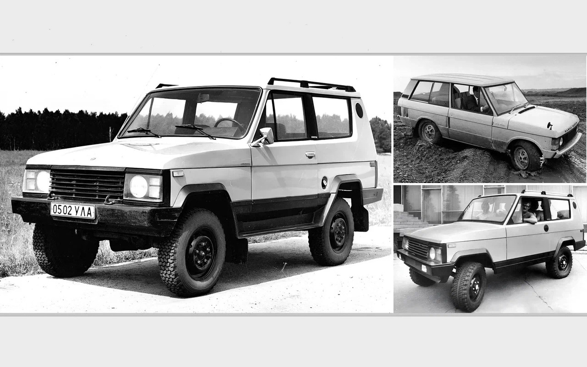 УАЗ📷1979 год. Серия прототипов 3170. Идея комфортного ульяновского внедорожника зародилась в конце 60-х, а развиваться начала в середине 70-х. Явно с оглядкой на трехдверный Range Rover 1970 года