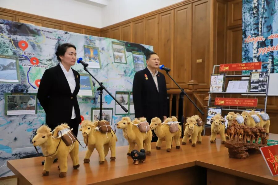 Открытие «Верблюжий караван. Все для фронта, все для Победы». Сергей Кулыгин, "БР"   📷