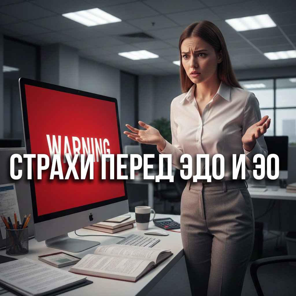 Это системный сбой?»: 5 главных страхов перед ЭДО и ЭО, которые мешают вашему бизнесу