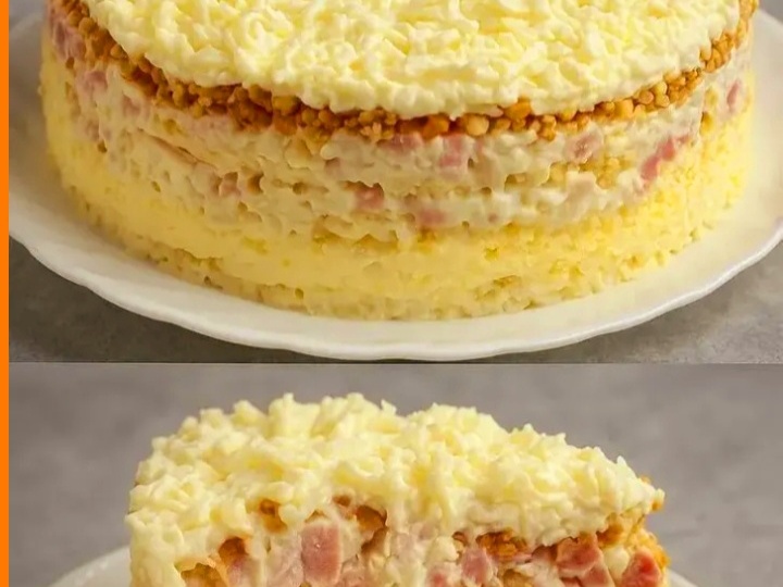 САЛАТ СНЕЖНАЯ КОРОЛЕВА ОЧЕНЬ ВКУСНЫЙ