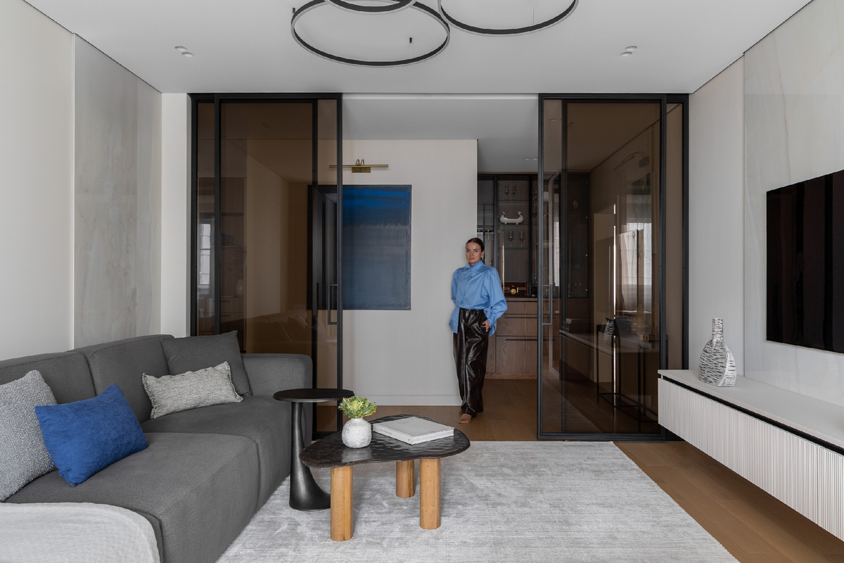 Дизайнер Анастасия Плеханова в обновлённом интереьере