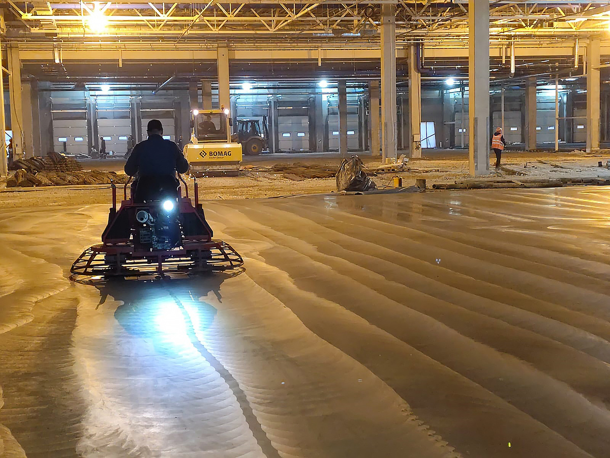 Затирка полов