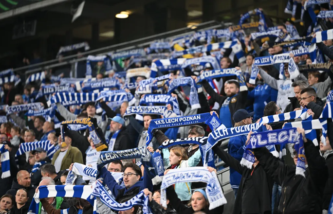     Болельщики познаньского «Леха»