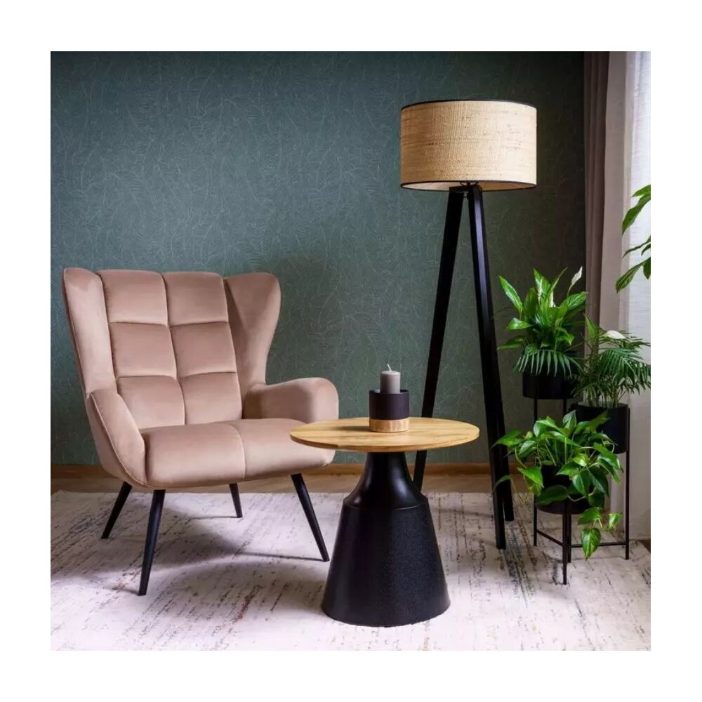 Комплект Signal ITAKA (2 стола журнальных) (дуб артизан/черный) 70/40, 50/50