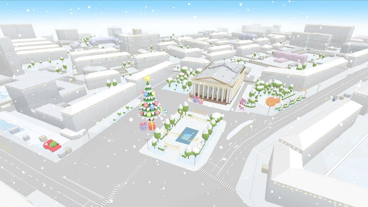    В картах 2ГИС наступила зима