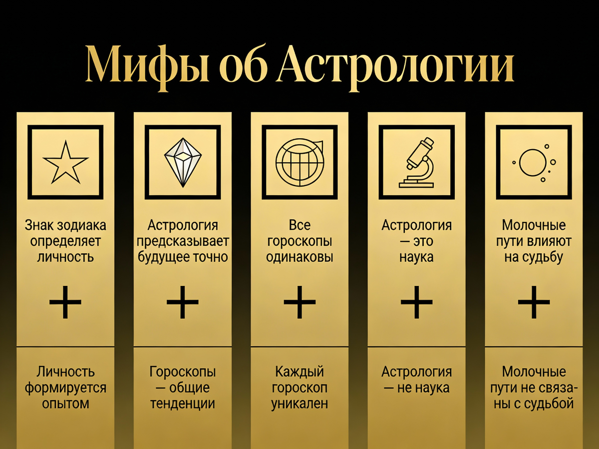 Мифы об астрологии
