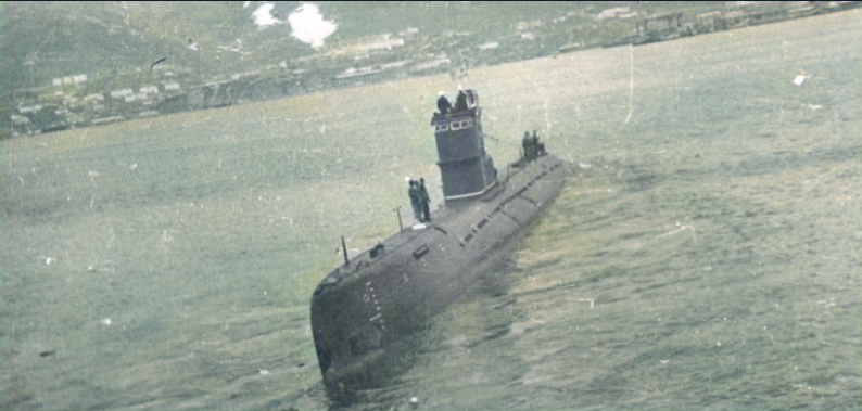 Вот эта подводная лодка - "С-365".  Фото: https://www.kolymastory.ru/