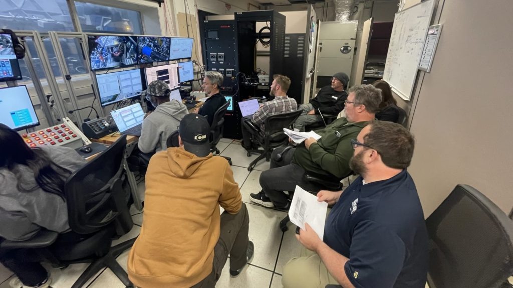 Командный пункт во время высотных испытаний Frenzy. Фото via Beehive Industries.