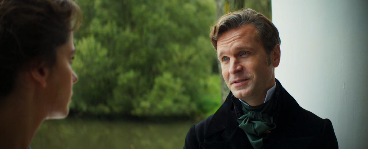 Кадр из фильма "Онегин" 2024г.