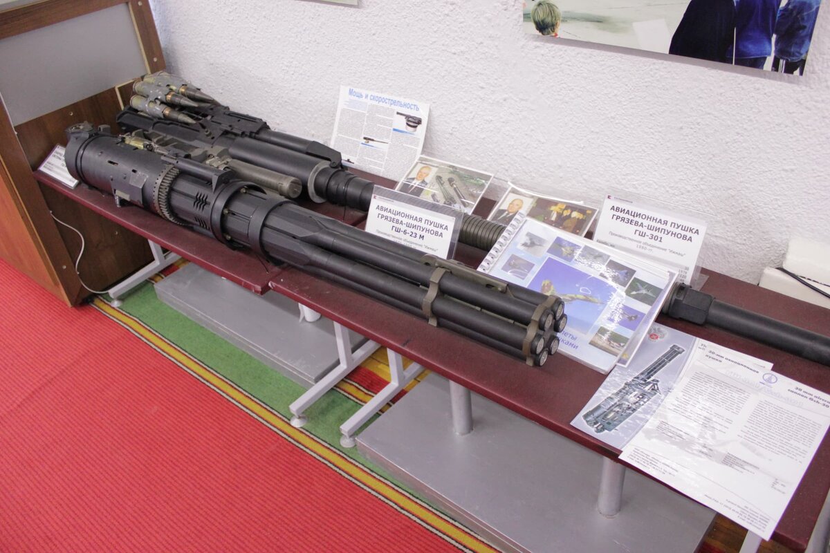   ГШ-301 в музее Ишмаша