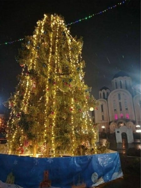 Елка в Макеевке