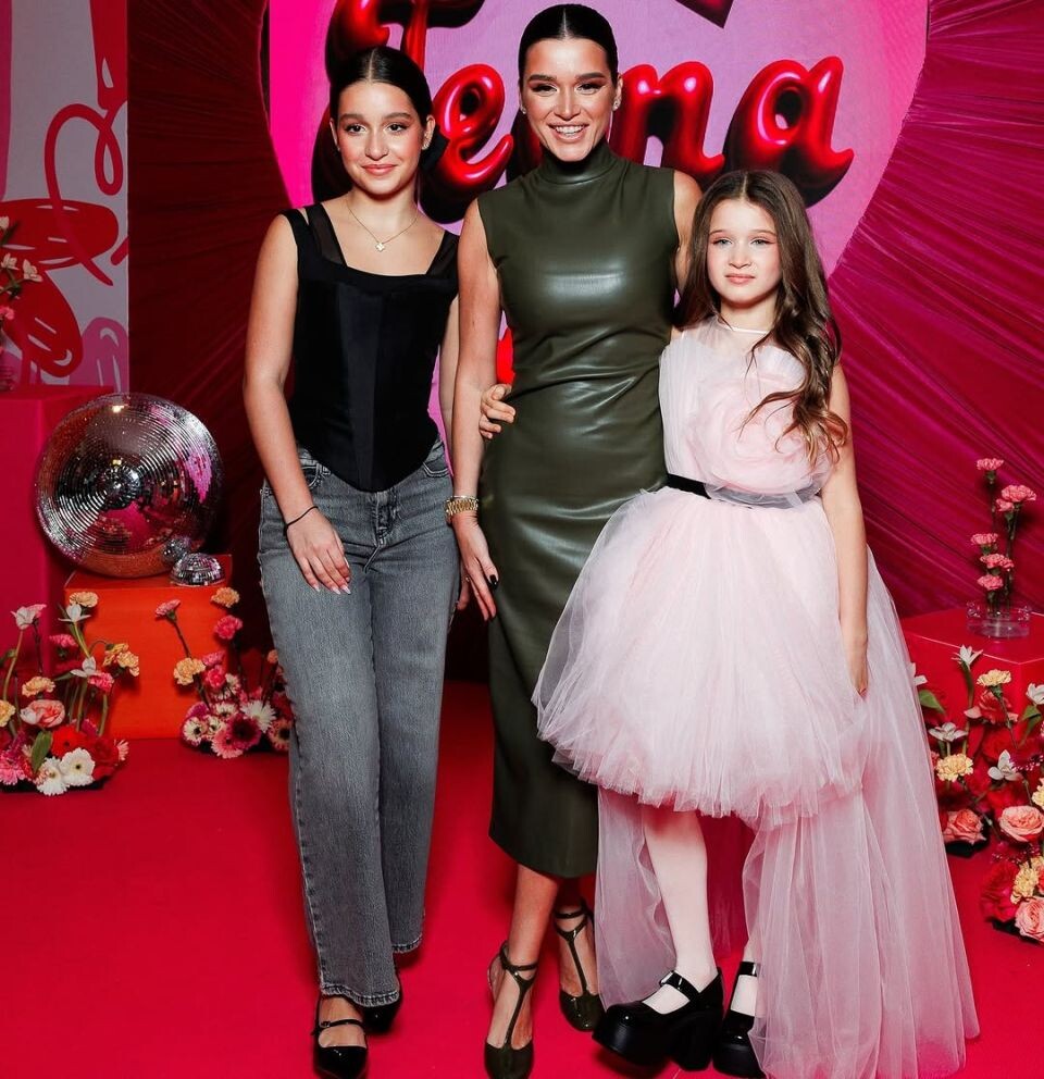    Дочери Ксении Бородиной. Источник: @borodylia*