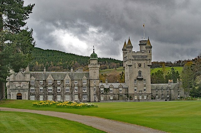 Balmoral Castle in Scotland