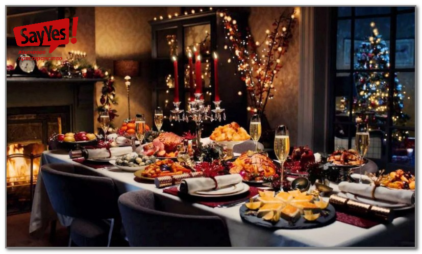 Новогодние угощения в Британии и Германии