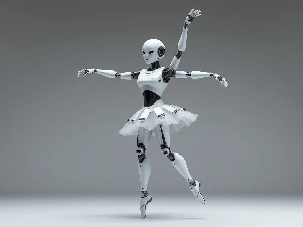 Компьютер научил робота двигаться как балерина