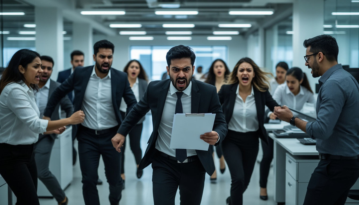 Иногда коллектив защищает не здравый смысл, а простое правило, причина которого давно забыта. Так выглядит передача бессмысленной традиции — новичка останавливают, даже не помня, зачем.