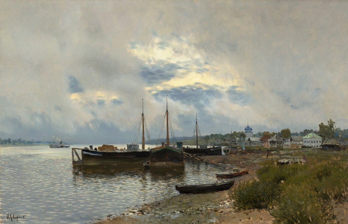 После дождя. Плёс, Исаак Левитан