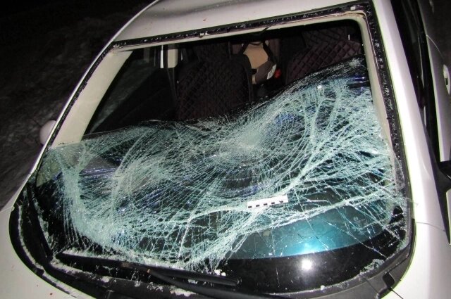    Хулиган бил стекла припаркованных машин. Фото: ГУ МВД по Красноярскому краю