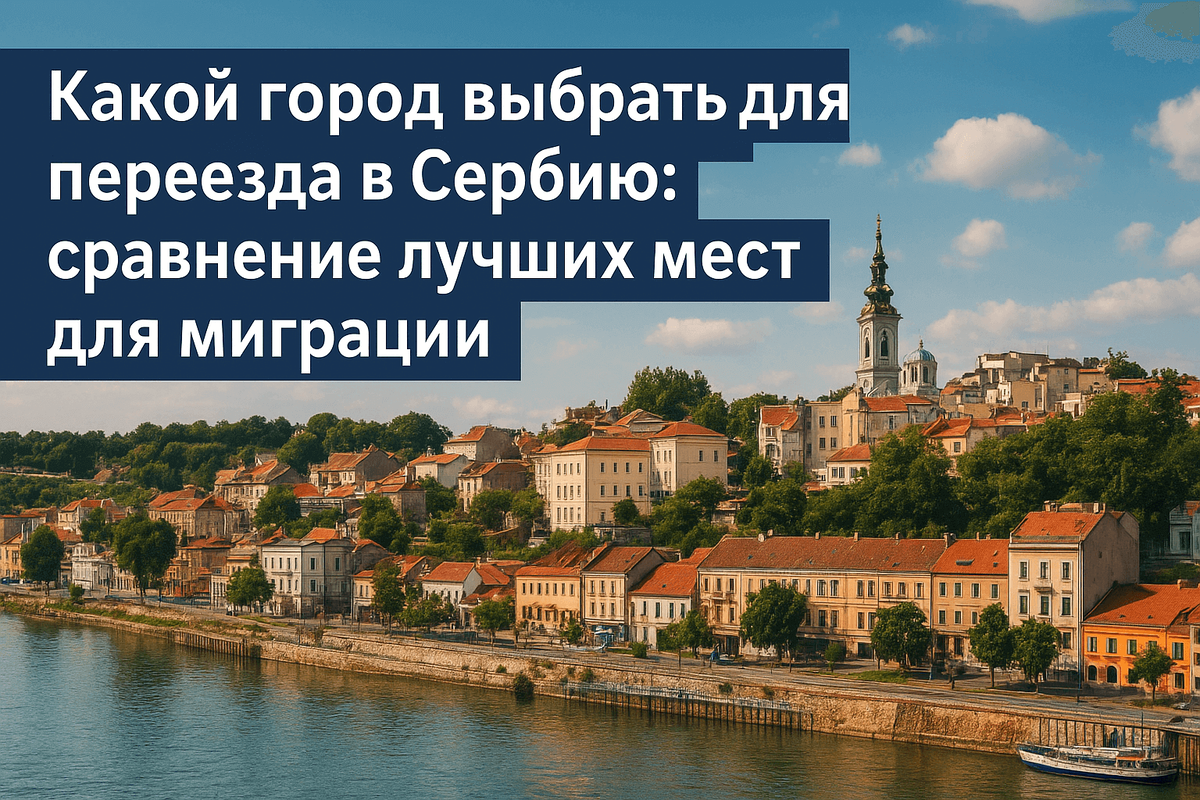 Лучшие города Сербии для мигрантов: сравнение локаций и ключевые плюсы.