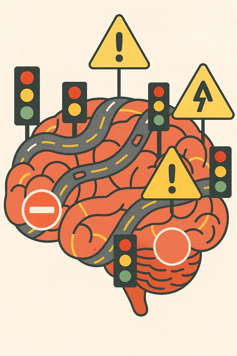 И мозг в этот момент работает как перегруженный телефон: тонны файлов, ноль свободной памяти, всё висит.