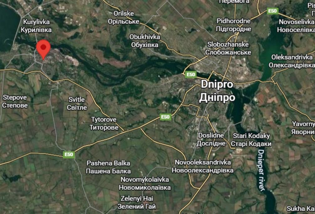   Иллюстрация: расположение завода на карте. Иллюстрация: Гугл карты