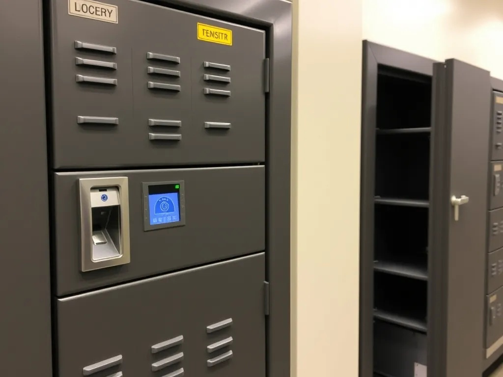 Камеры хранения с биометрическим доступом заменили обычные ячейки