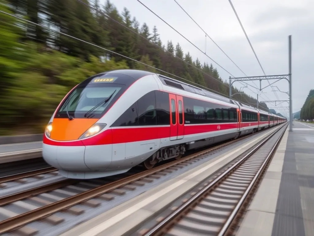 Рекордная скорость: новый состав разогнался до 400 км/ч на испытаниях