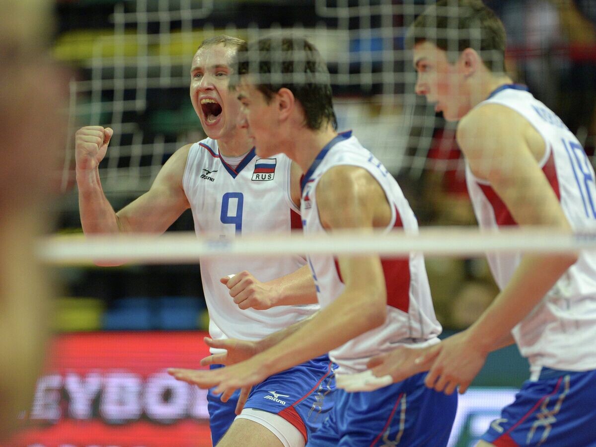    Волейболисты сборной России | © РИА Новости / Евгений Биятов