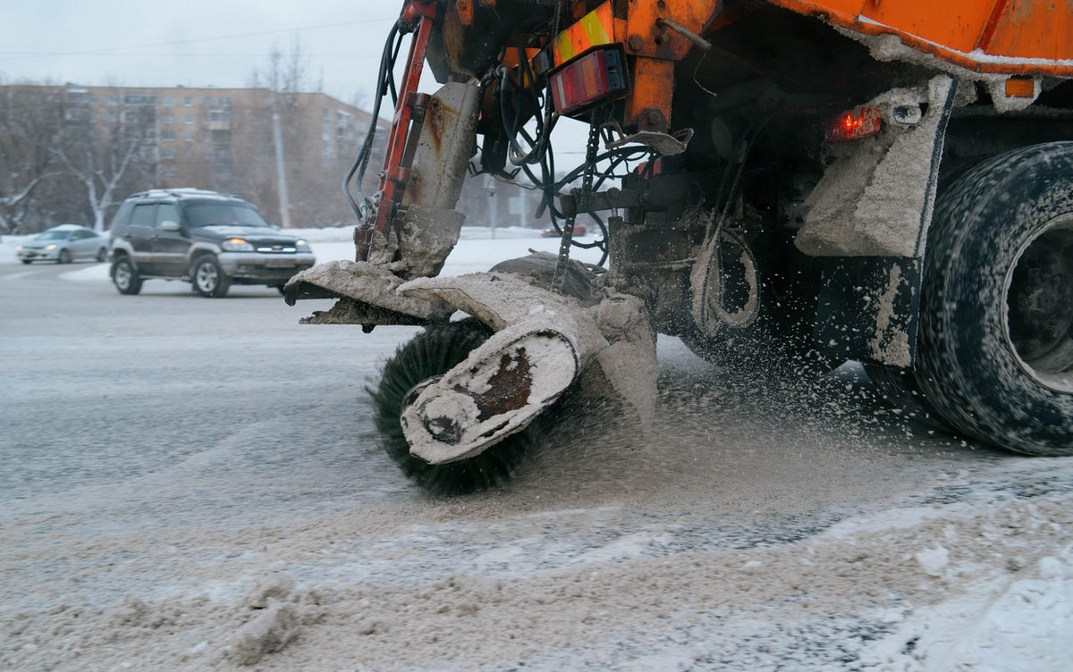    817 тонн соли использовали для обработки федеральной трассы в Удмуртии