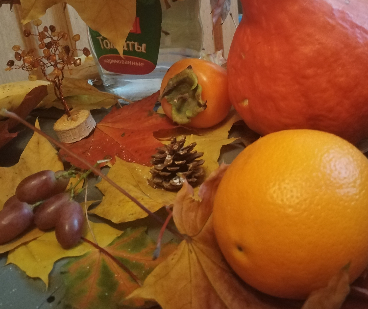 ОСЕННИЙ НАТЮРМОРТ, из личных фото автора Лидии Шатиловой