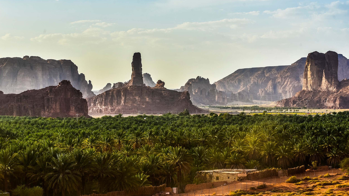 Зелёный оазис Аль-Ула. Фото с сайта visitsaudi.com