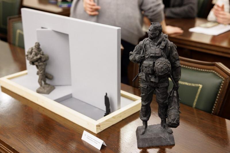    Сайт администрации Екатеринбурга, Алина Шешеня / Эскиз памятника героям СВО