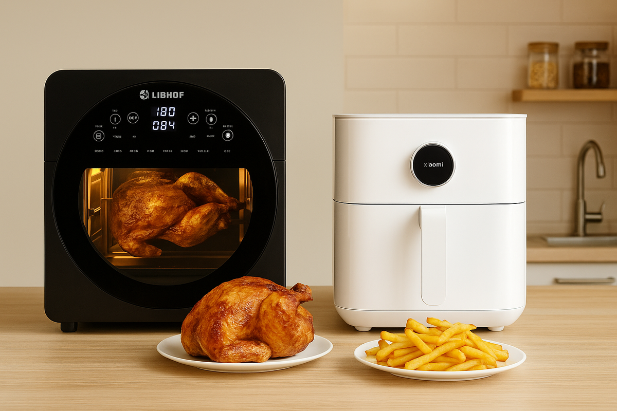 аэрогрили Libhof AFN-317 и Xiaomi Smart Air Fryer 6.5L