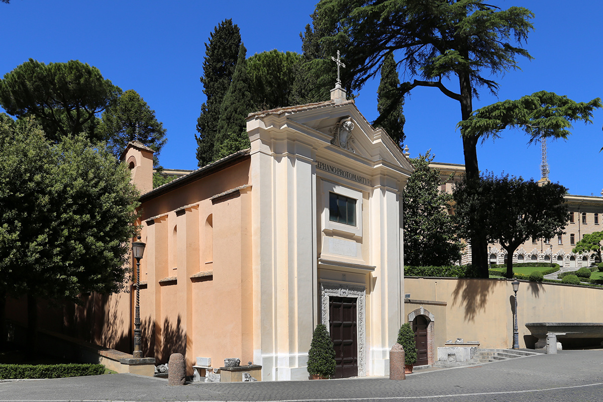 CC BY 3.0 / Sailko / Wikimedia Commons📷Церковь Санто-Стефано-дельи-Абиссини в Ватикане