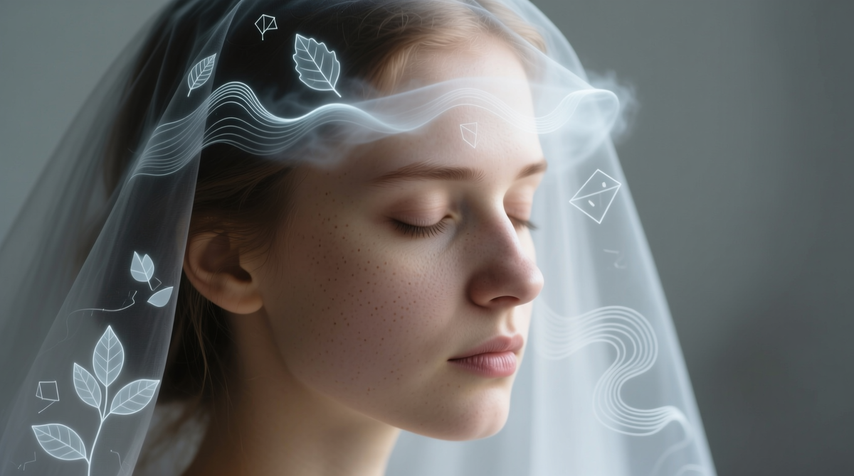 Как выглядят мысли до того, как становятся словами? Это упражнение в наблюдении за своим внутренним миром без спешки и оценок.