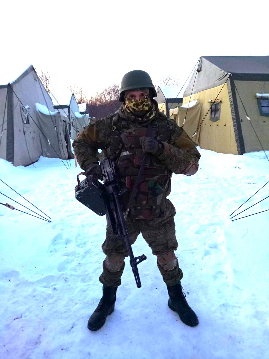 Виктор Некрасов в зоне проведения СВО